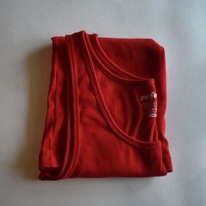 Old Navy Red Ribbed Tank